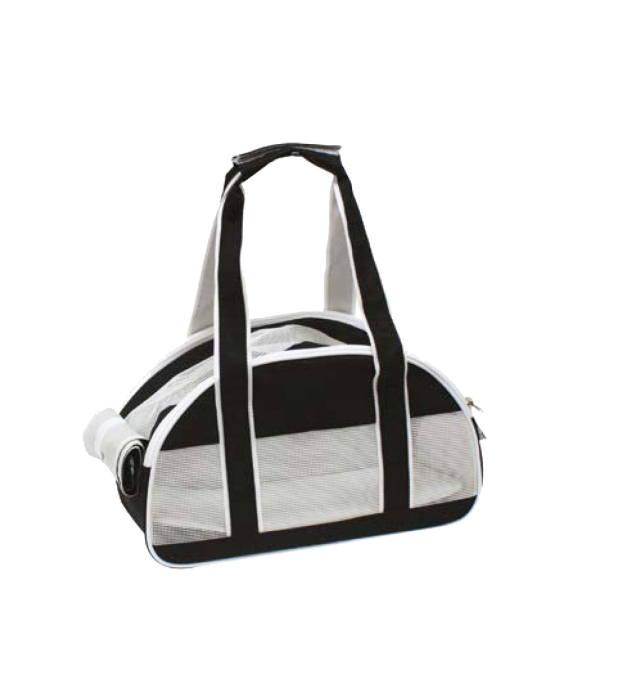 Geanta pentru transport, Croci, pentru caini, 36x18x21 cm, neagra, model Carmen c2078441