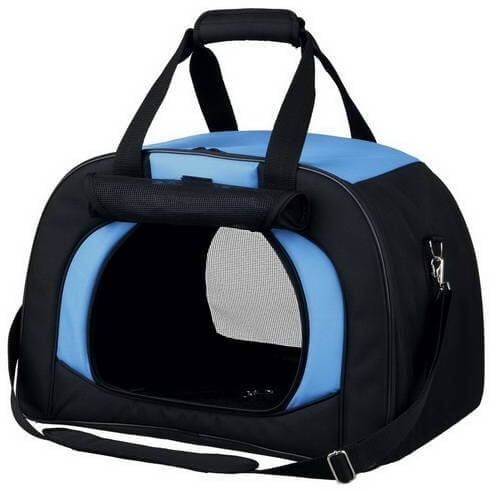 Geanta Transport Trixie Kilian, 31x32x48 cm, 6 kg, Negru/Albastru - poza 1