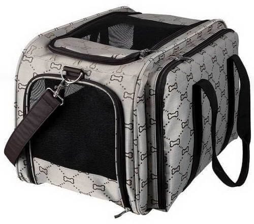 Geanta Transport Trixie Maxima, 33x32x54 cm, 8 kg, Bej - poza 1