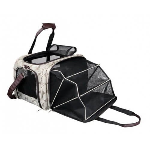 Geanta Transport Trixie Maxima, 33x32x54 cm, 8 kg, Bej - poza 2
