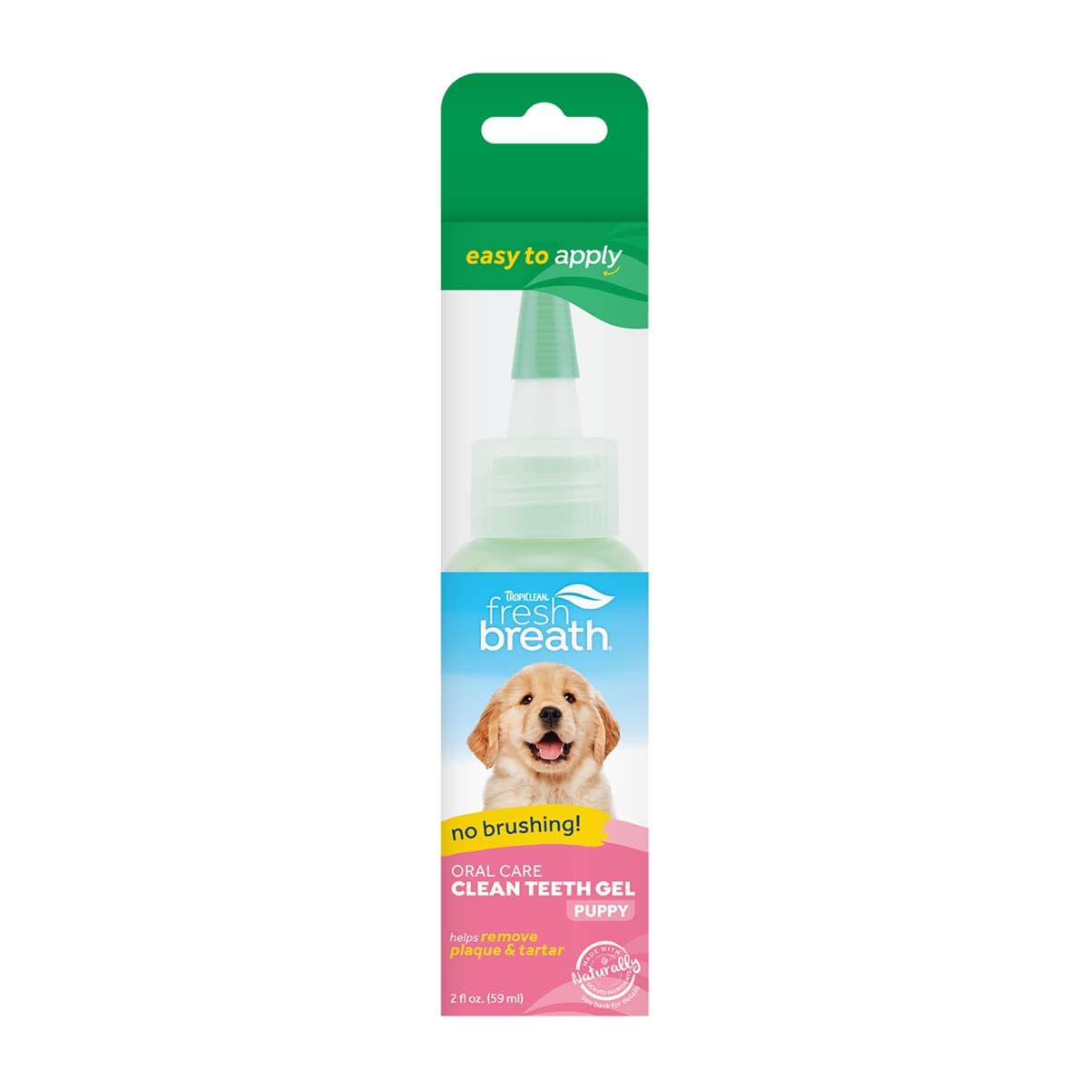Gel Dentar Fara Periaj pentru Caini Juniori, TropiClean Oral Care, 59 ml - poza 1