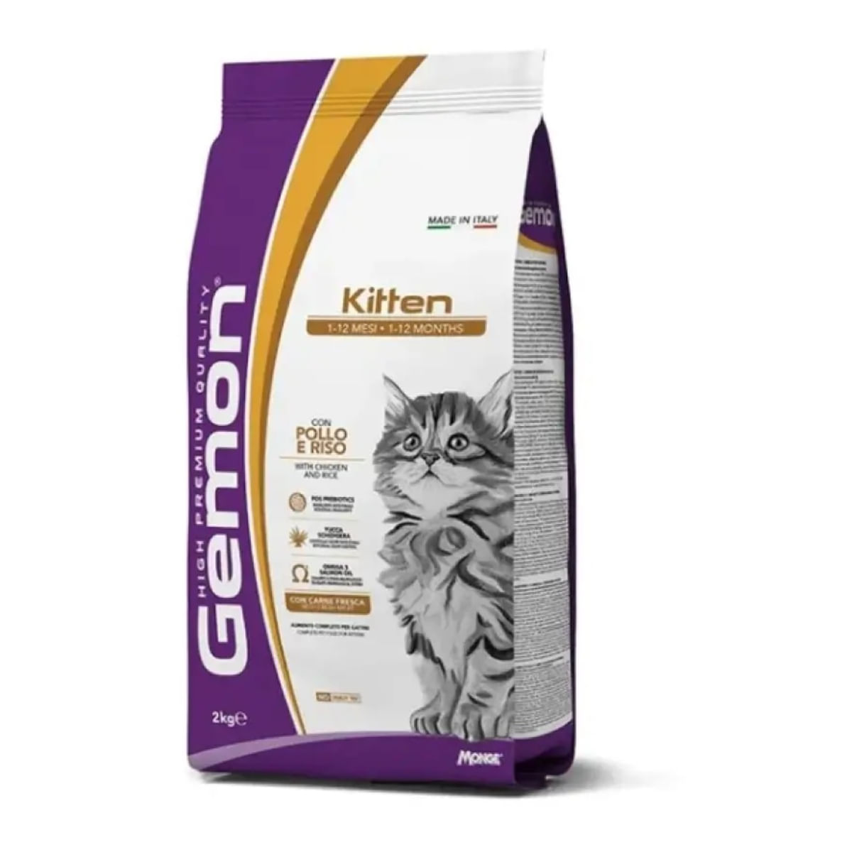 GEMON Breeders Kitten, Pui și Orez, hrană uscată pisici junior, 20kg - poza 1