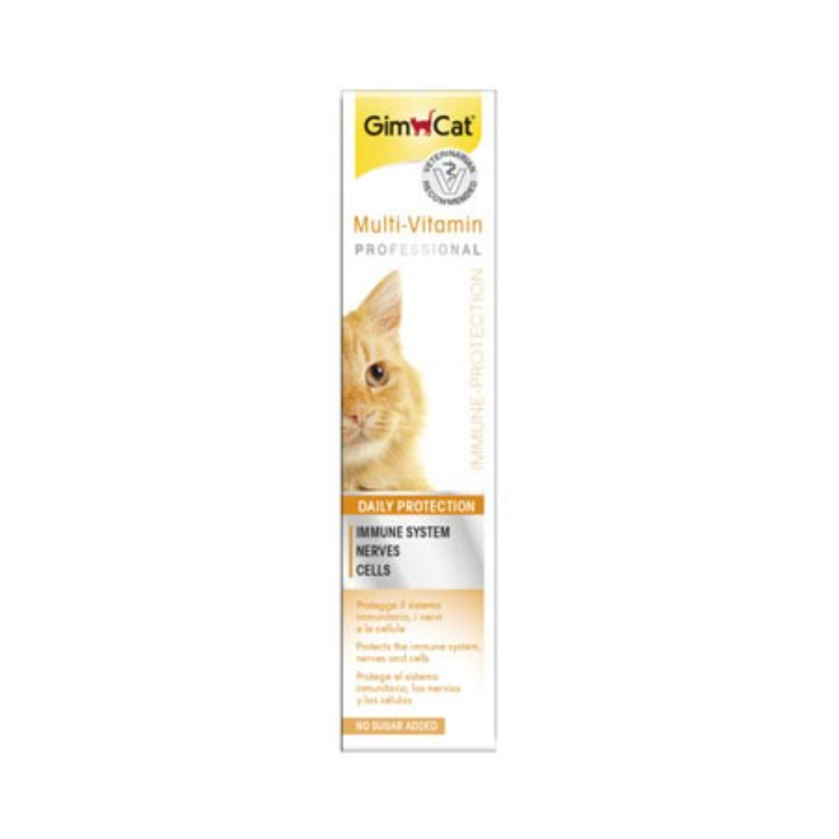 GIMCAT Multi-Vitamin Professional Paste, tub recompense funcționale pisici, (topping), 20g - poza 2
