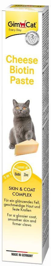 GIMCAT Pasta cu branză şi biotină 50 g