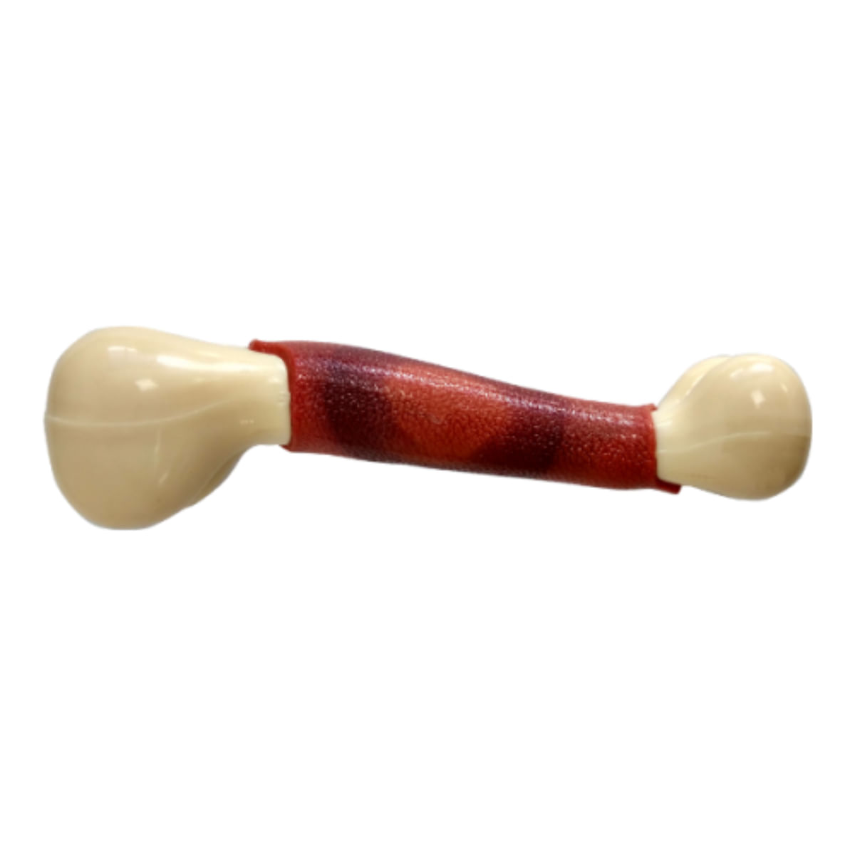 GIMDOG Sensory, jucărie de ros, aromă Vită, câini, dentiție, cauciuc GIMDOG Sensory, jucărie de ros, aromă Vită, câini M, dentiție, cauciuc, alb și maro, 15.5cm, 1buc