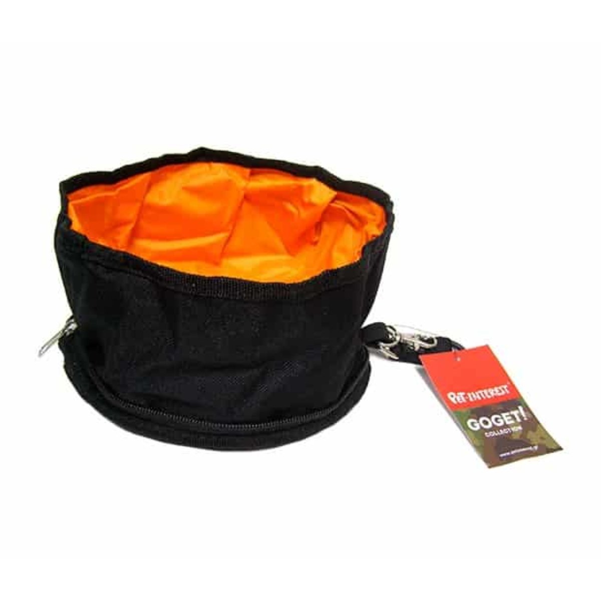 GOGET, castron pliabil cu fermoar, 0.3L, negru - poza 1