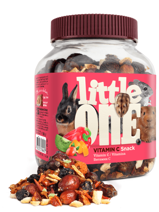 Gustare cu vitamina C pentru rozatoare Little One, 180g