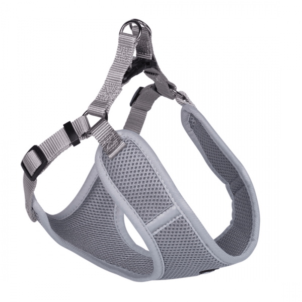 Ham Reglabil pentru Caini Nobby Mesh Reflect 33-41 cm Gri - poza 1