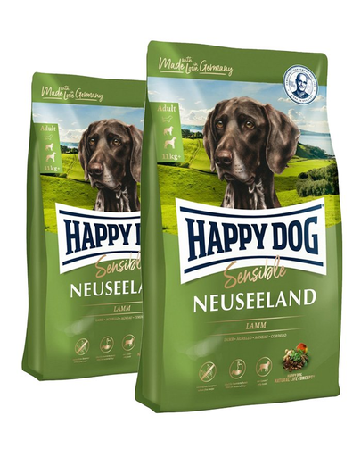HAPPY DOG Supreme Noua Zeelanda Hrana uscata caini sensibli (2 x 12.5 kg)