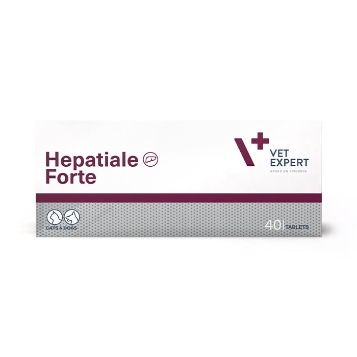 Hepatiale Forte Caini, 40 tablete - poza 1