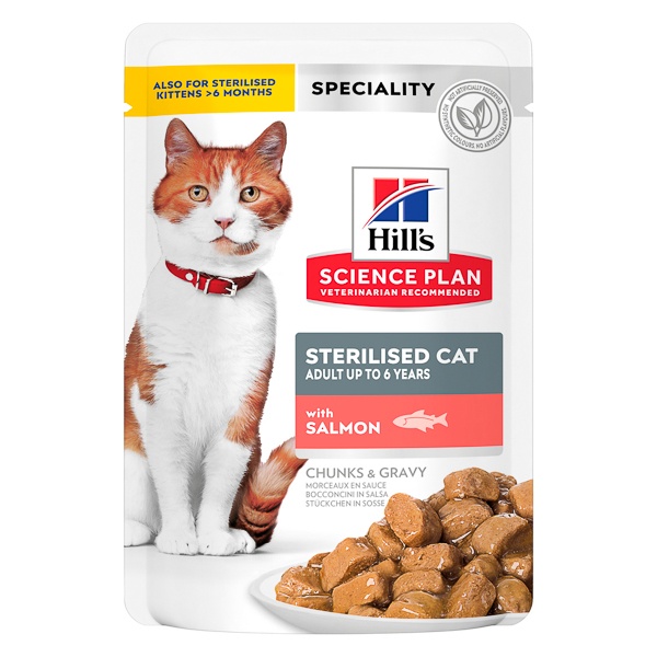 Hill's Feline Adult Sterilised Adult Plic, 85 grame - poza 4