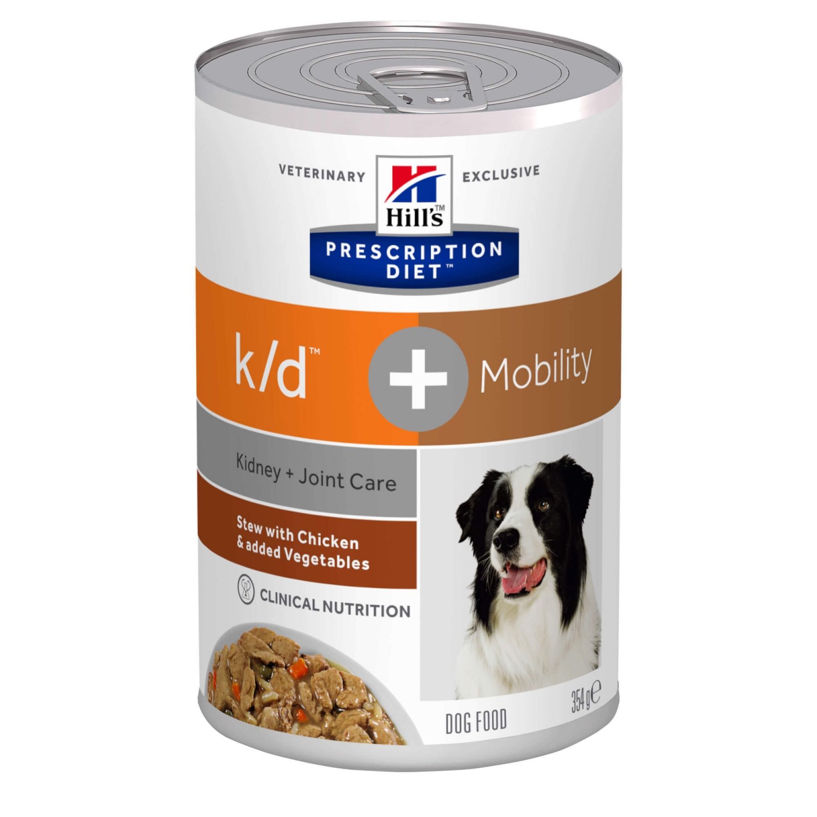 Hill's PD Canine K/D + Mobility Chicken&Veggie Stew 354 g Hill's PD Canine K/D + Mobility Chicken&Veggie Stew, bax, 354g x 6buc