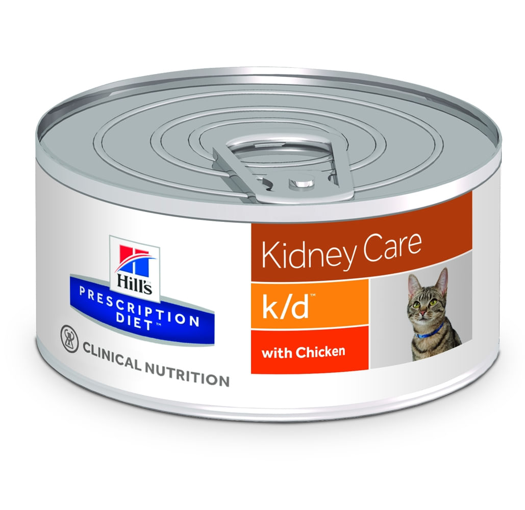 Hill's PD Feline k/d - Afectiuni Renale, 156 g - poza 2