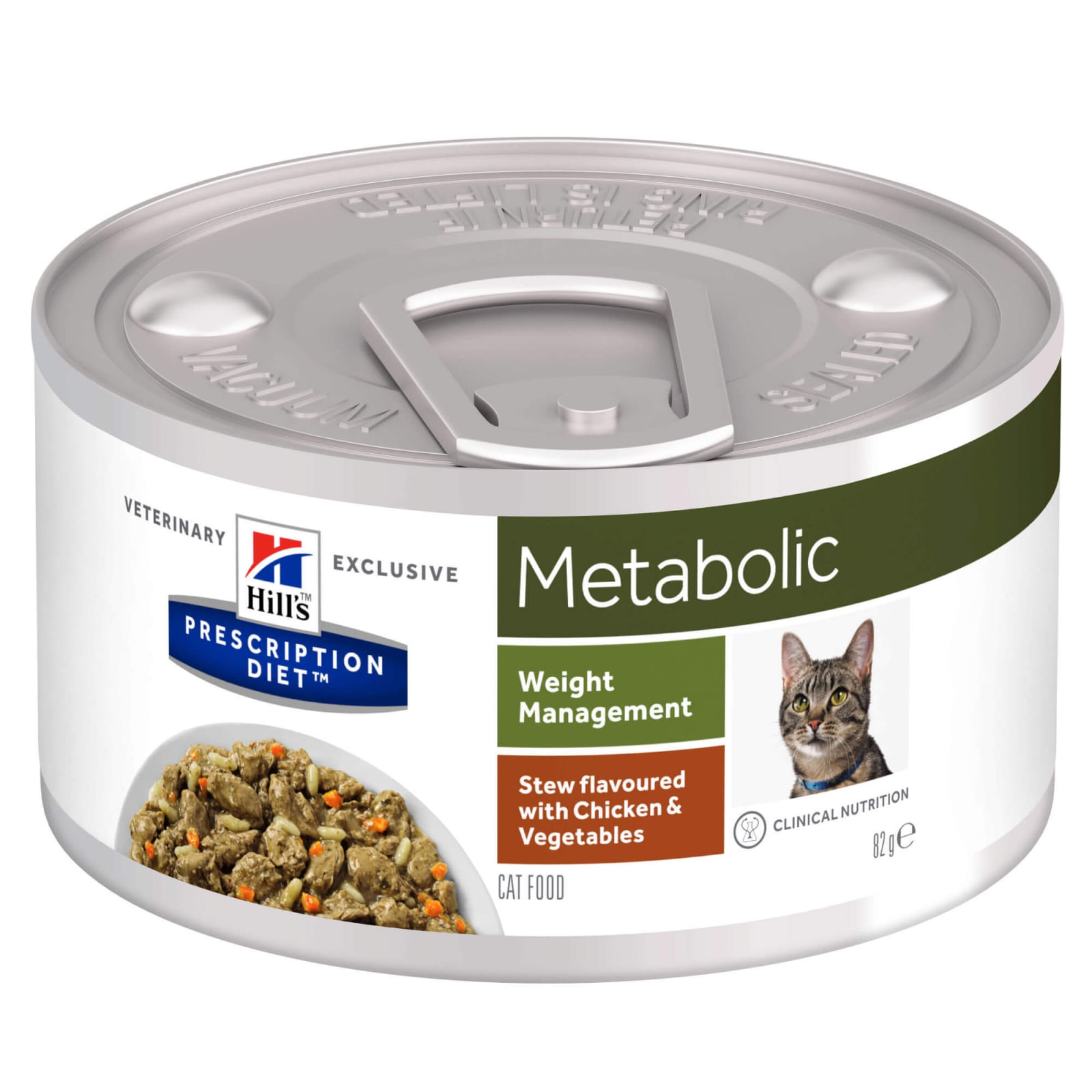 Hill's PD Feline Metabolic Chicken & Veggie Stew, 82 g - poza 2