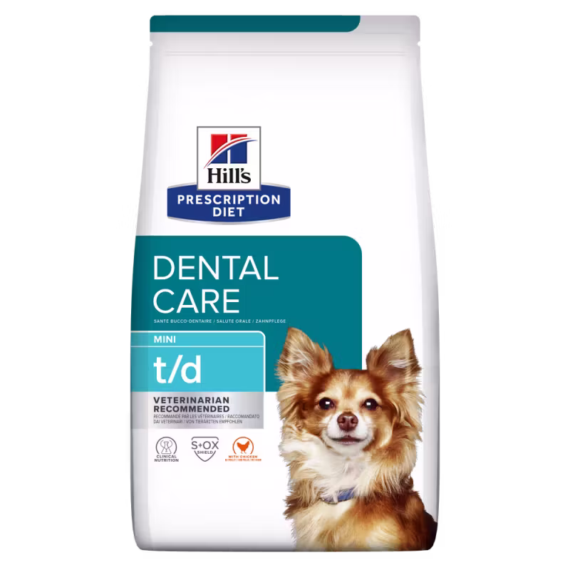 Hill's Prescription Diet Canine t/d Dental Care Mini, 3 kg