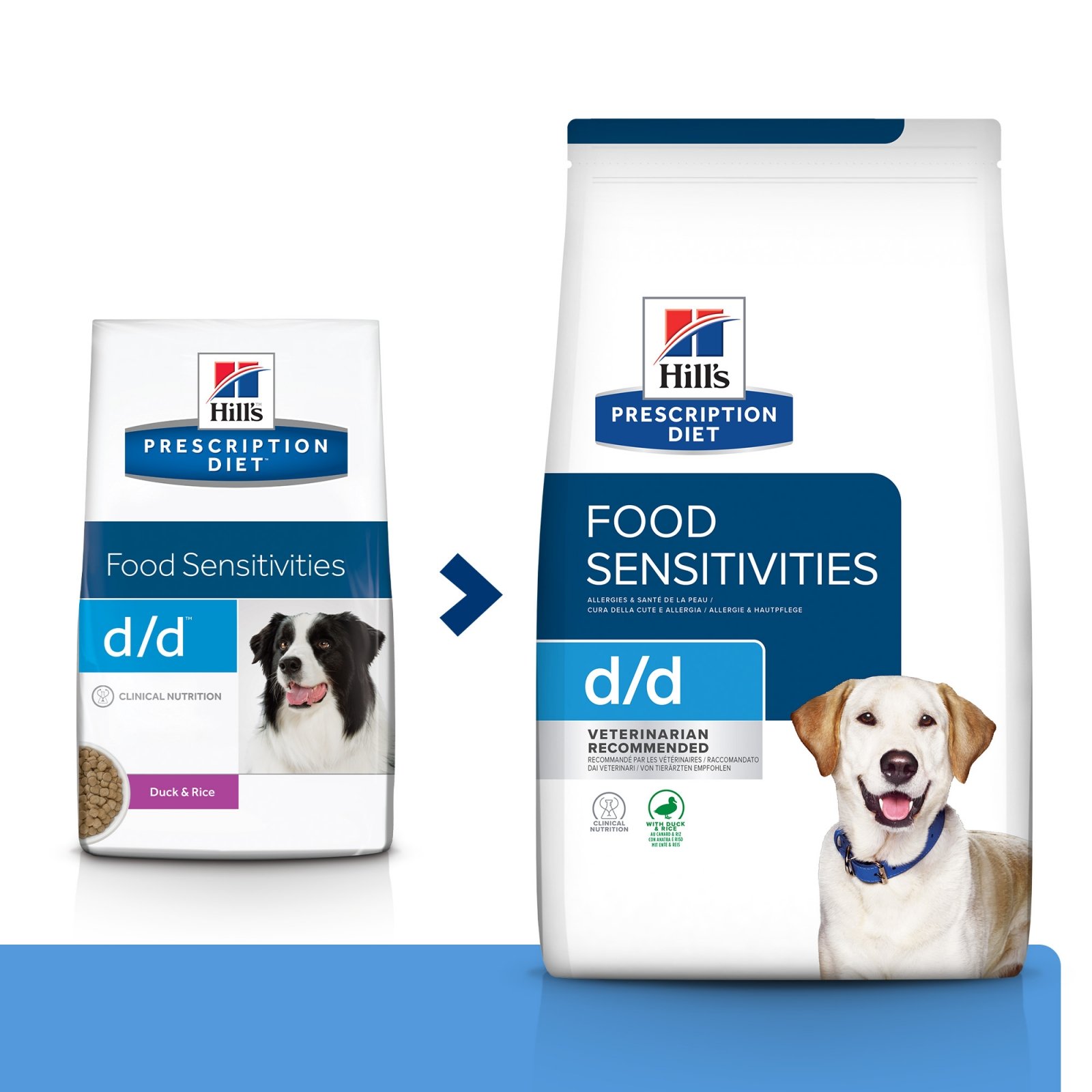 HILL'S Prescription Diet d/d Food Sensitivities, Rață cu Orez, dietă veterinară câini, hrană uscată, sensibilități digestive HILL'S Prescription Diet d/d Food Sensitivities, Rață cu Orez, dietă veterinară câini, hrană uscată, piele & blana, - poza 3