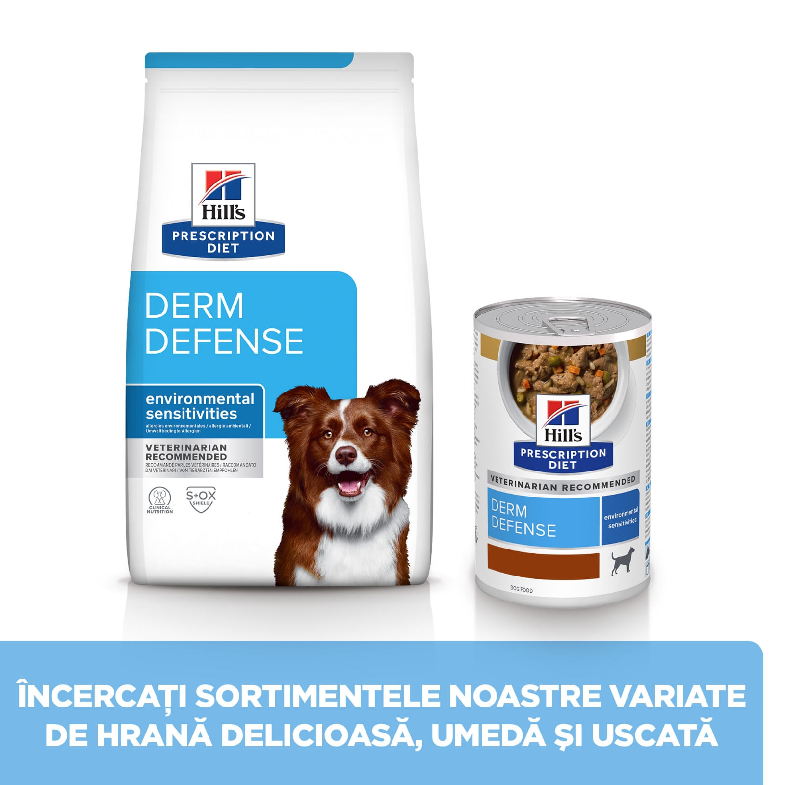 HILL'S Prescription Diet Derm Defense, Pui, dietă veterinară câini, hrană uscată, afecțiuni dermatologice HILL'S Prescription Diet Derm Defense, Pui, dietă veterinară câini, hrană uscată, piele & blana, 1.5kg - poza 5