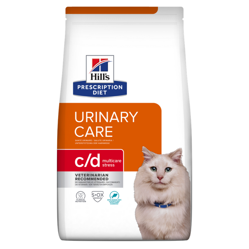 Hill's Prescription Diet Feline C/D Stress Ocean Fish, 3 kg
