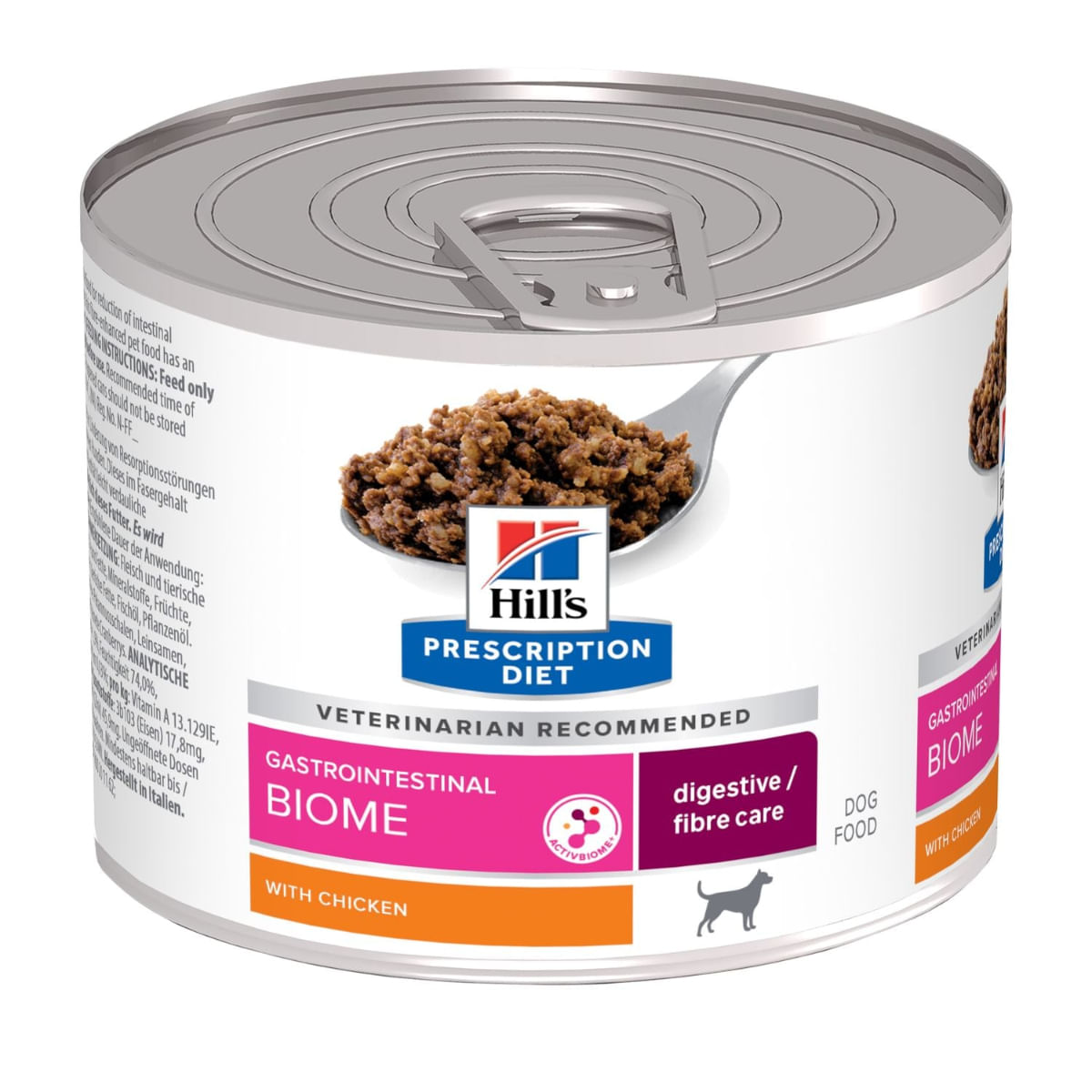HILL'S Prescription Diet Gastrointestinal Biome, XS-XL, Pui, dietă veterinară, conservă hrană umedă câini, sistem digestiv, (pate), 200g - poza 2