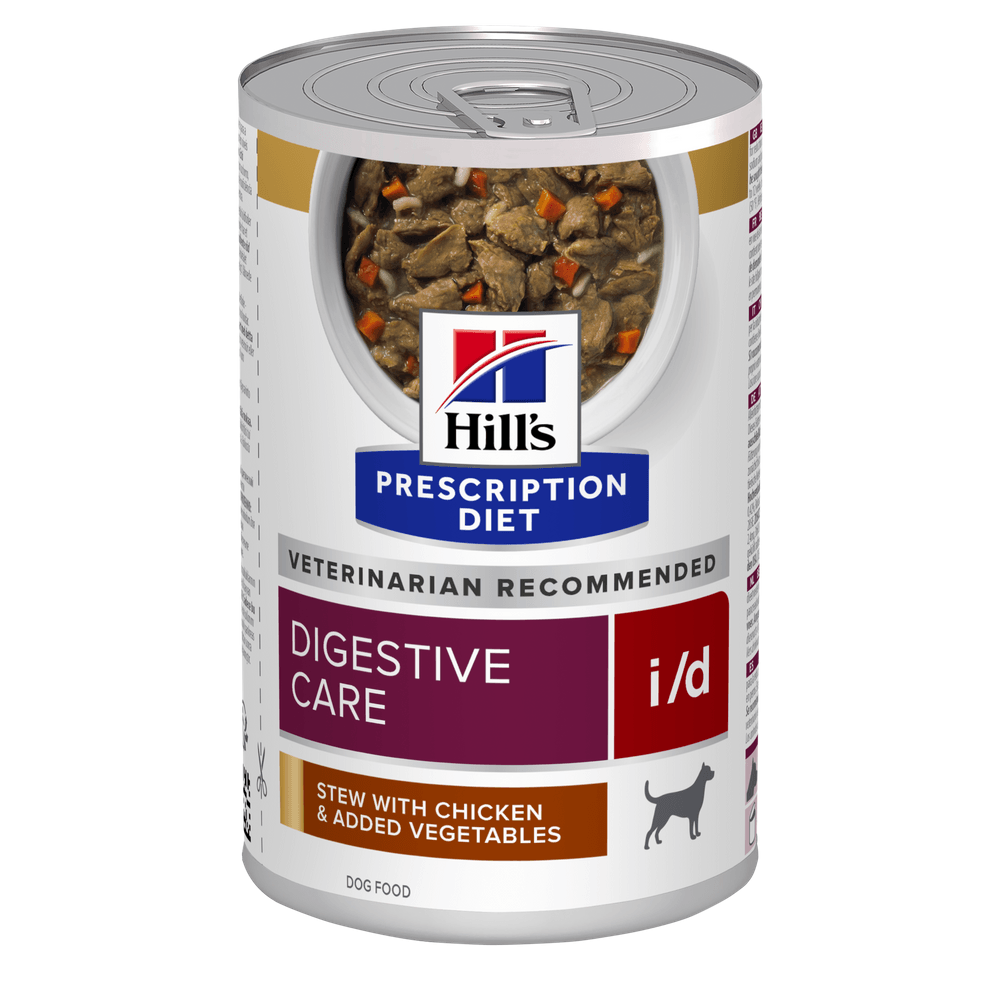 HILL'S Prescription Diet i/d Digestive Care, Pui cu Legume, dietă veterinară câini, conservă hrană umedă, sensibilități digestive HILL'S Prescription Diet i/d Digestive Care, Pui cu Legume, dietă veterinară câini, conservă hrană umedă, sist - poza 1