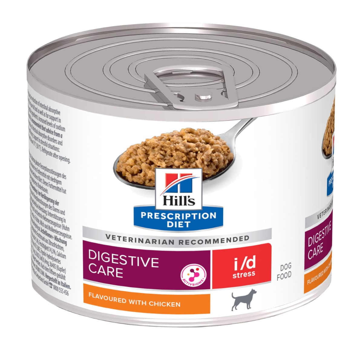 HILL'S Prescription Diet i/d Stress, XS-S, Pui, dietă veterinară, conservă hrană umedă câini, sistem digestiv, sistem nervos & calmante, (pate), 200g - poza 2
