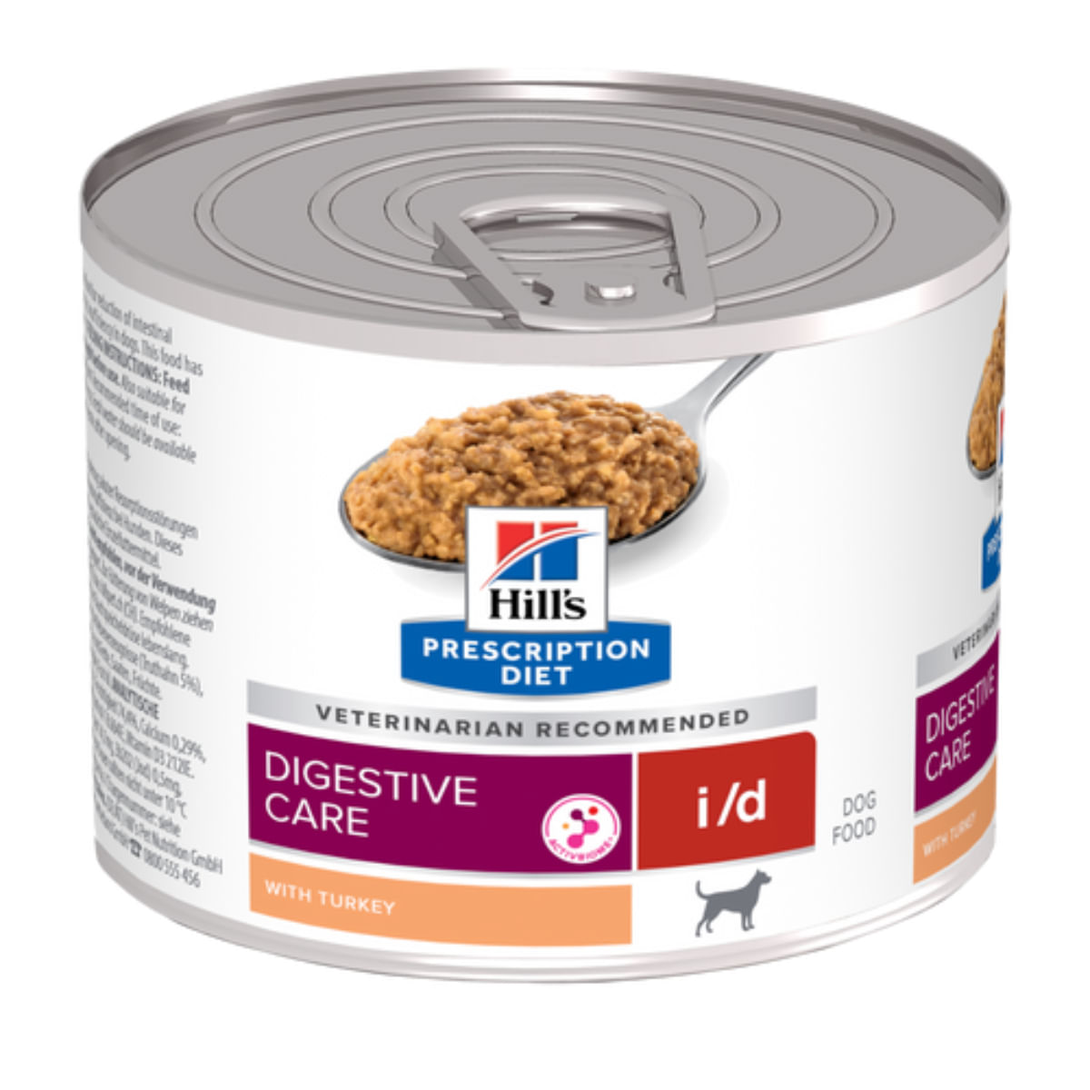 HILL'S Prescription Diet i/d, XS-XL, Curcan, dietă veterinară, conservă hrană umedă câini, sistem digestiv, (pate), 200g - poza 2