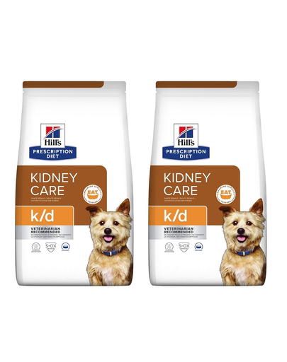 HILL'S Prescription Diet k/d Canine 24 kg (2x12 kg) hrana pentru caini cu insuficienta renala