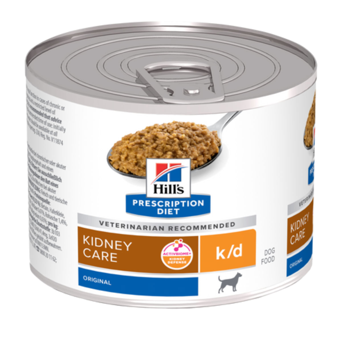 HILL'S Prescription Diet K/D, XS-XL, Pui, dietă veterinară, conservă hrană umedă câini, sistem renal, (pate), 200g - poza 1