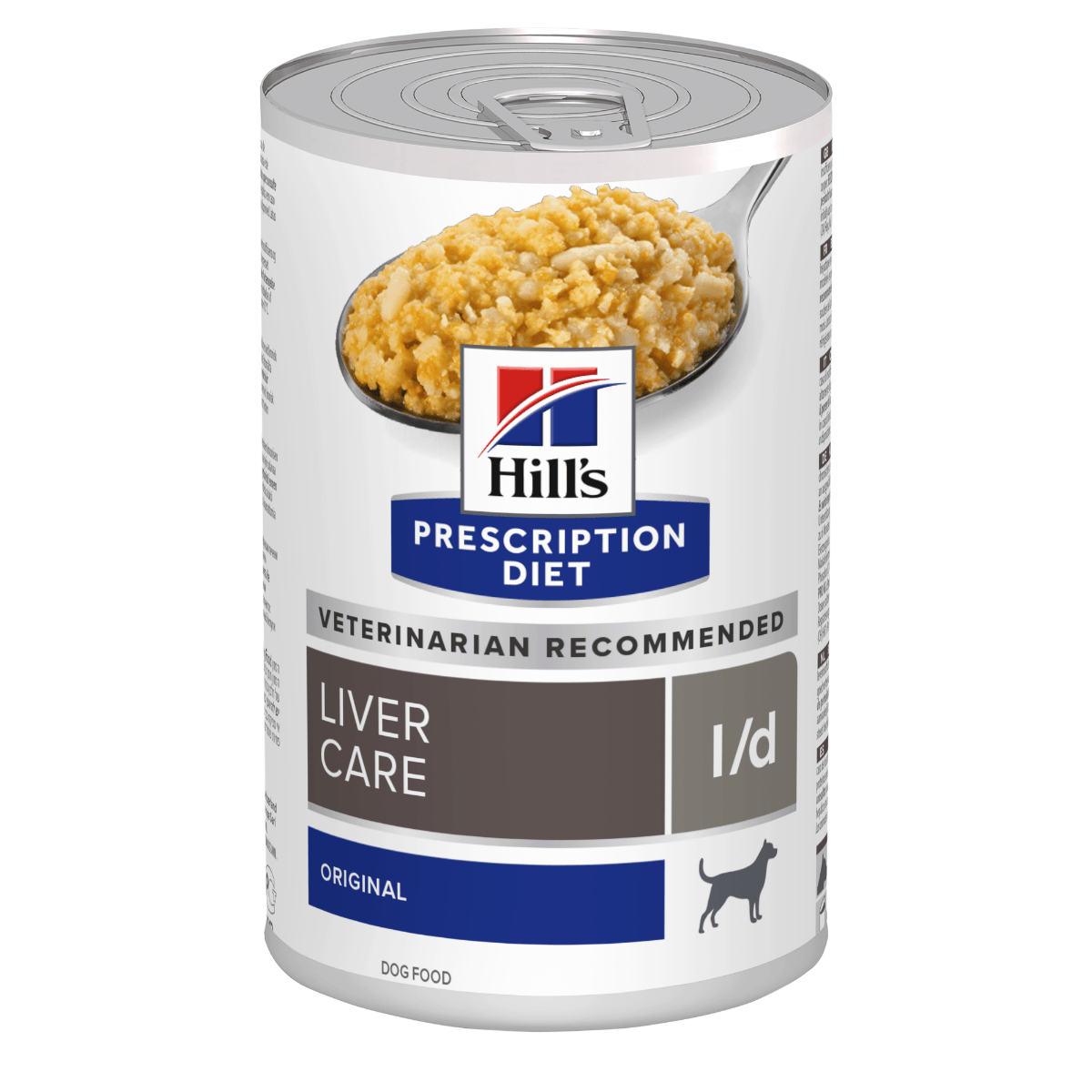 HILL'S Prescription Diet l/d, dietă veterinară câini, conservă hrană umedă, afecțiuni hepatice, 370g - poza 1
