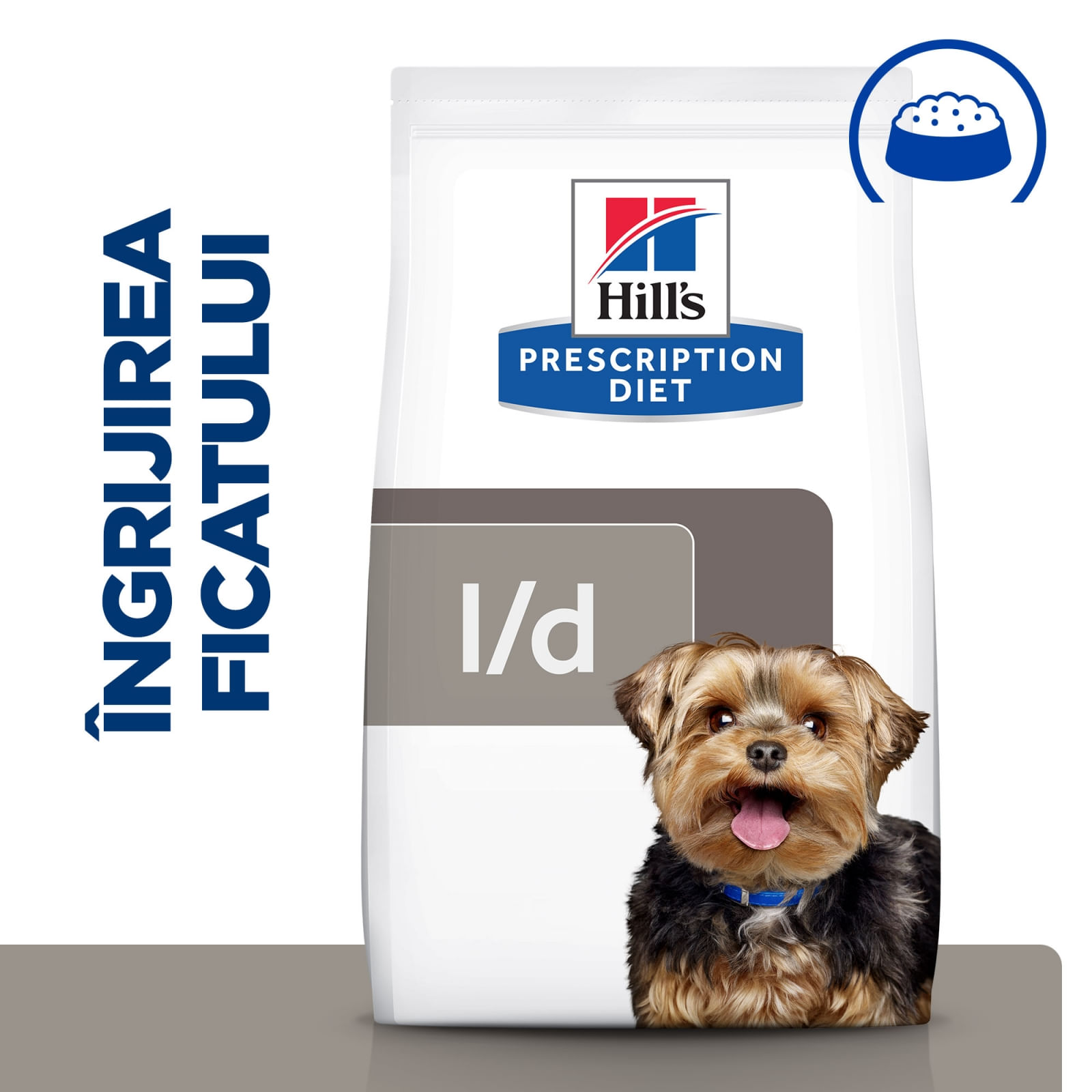 HILL'S Prescription Diet l/d, dietă veterinară câini, hrană uscată, afecțiuni hepatice HILL'S Prescription Diet l/d Liver Care, dietă veterinară câini, hrană uscată, sistem hepatic, 10kg - poza 5