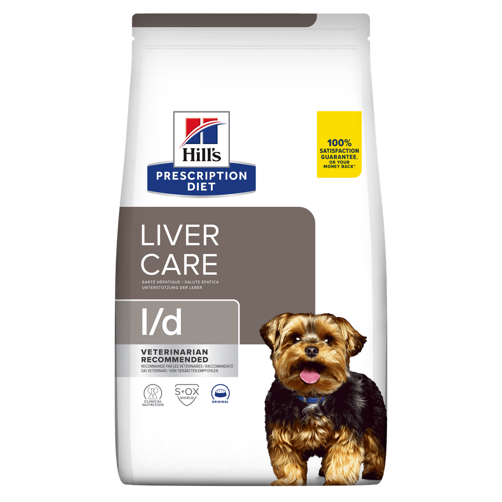 HILL'S Prescription Diet l/d, dietă veterinară câini, hrană uscată, afecțiuni hepatice HILL'S Prescription Diet l/d Liver Care, dietă veterinară câini, hrană uscată, sistem hepatic, 4kg - poza 2