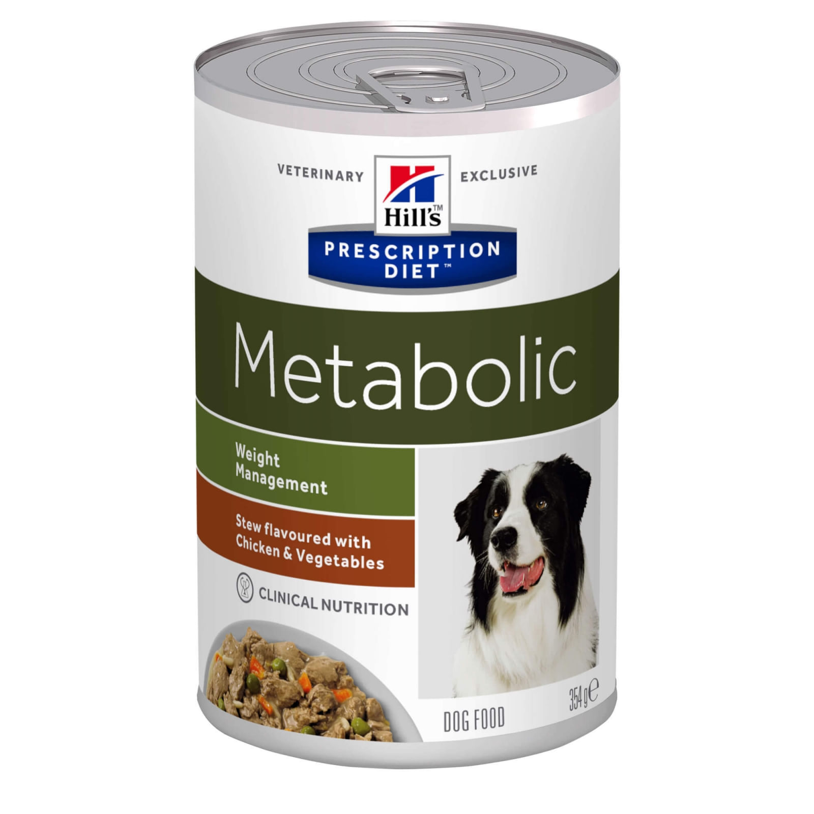 HILL'S Prescription Diet Metabolic, Pui cu Legume, dietă veterinară câini, conservă hrană umedă, afecțiuni metabolice (obezitate) HILL'S Prescription Diet Metabolic Mini, Pui cu Legume, dietă veterinară câini, conservă hrană umedă, metaboli - poza 2