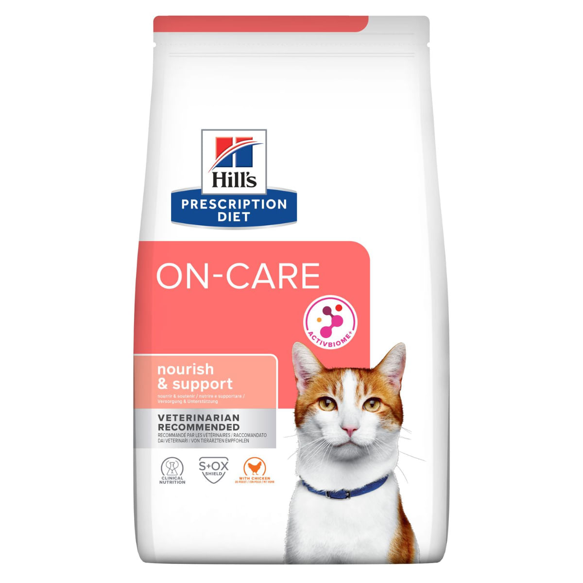 HILL'S Prescription Diet On - Care, Pui, dietă veterinară, hrană uscată pisici, convalescență, 1.5kg - poza 2
