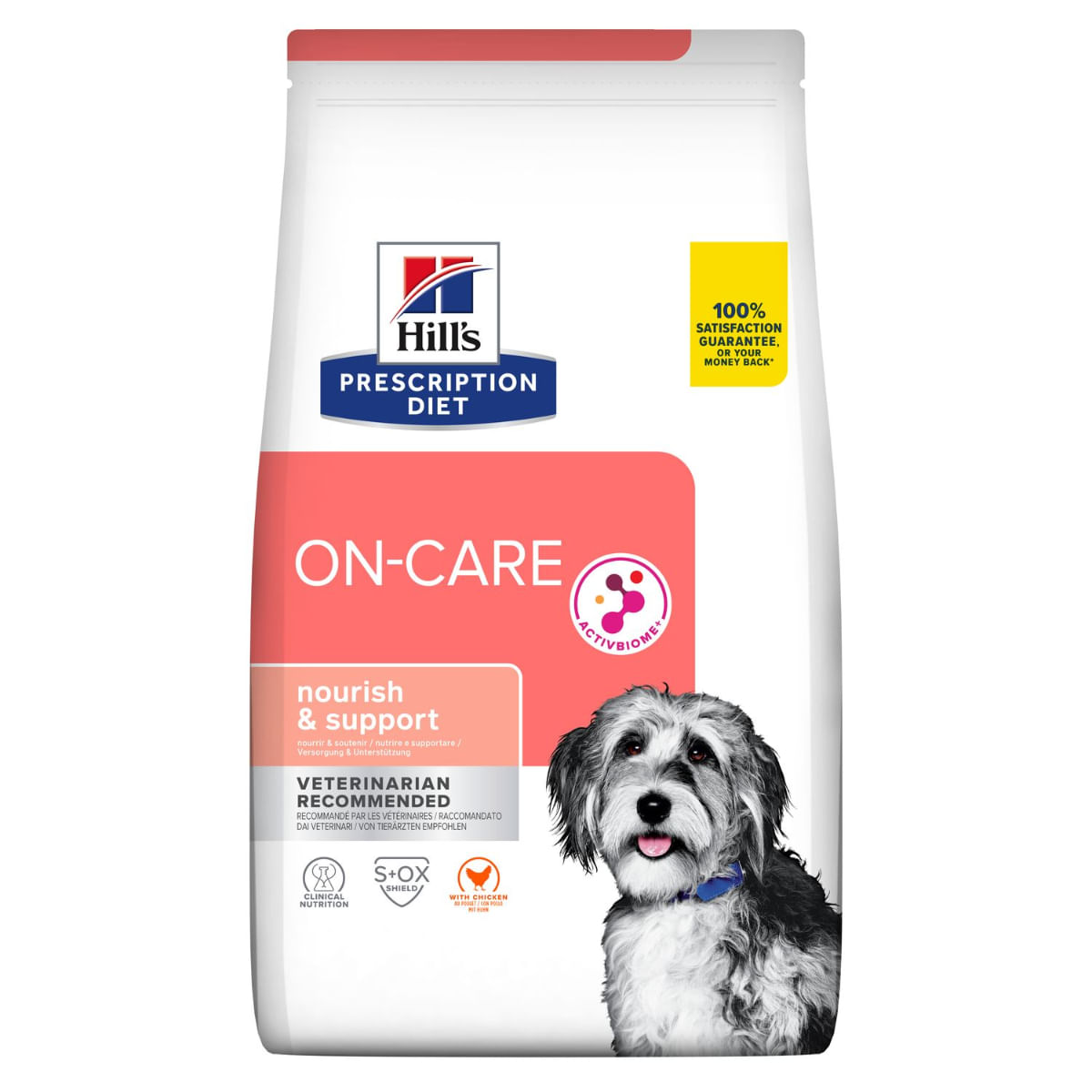 HILL'S Prescription Diet On - Care, XS-XL, Pui, dietă veterinară, hrană uscată câini, convalescență, 4kg - poza 2