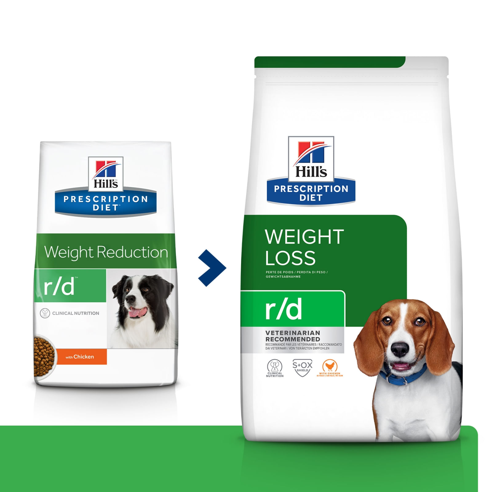HILL'S Prescription Diet r/d Weight Loss, Pui, dietă veterinară câini, hrană uscată, scădere în greutate HILL'S Prescription Diet r/d Weight Loss, Pui, dietă veterinară câini, hrană uscată, metabolism (obezitate si diabet), 10kg - poza 3