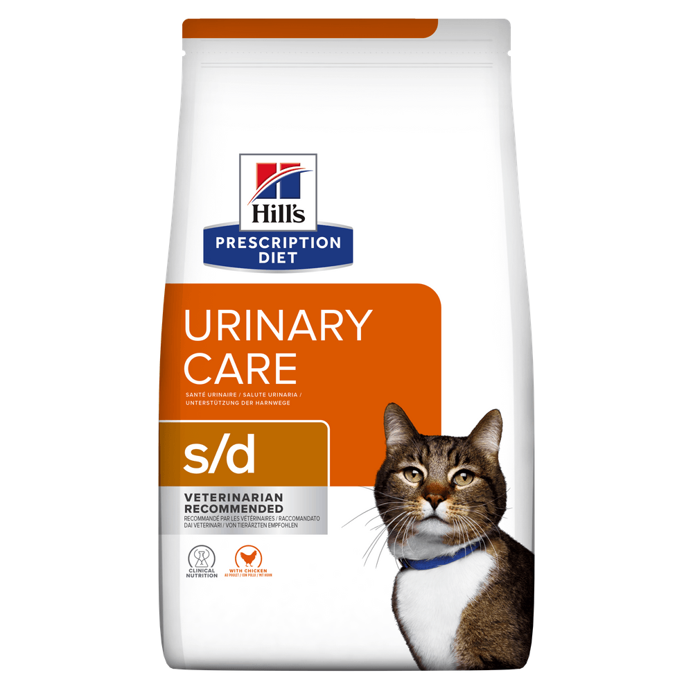HILL'S Prescription Diet s/d Urinary Care, Pui, dietă veterinară pisici, hrană uscată, afecțiuni urinare HILL'S Prescription Diet s/d Urinary Care, Pui, dietă veterinară pisici, hrană uscată, sistem urinar, 1.5kg - poza 5
