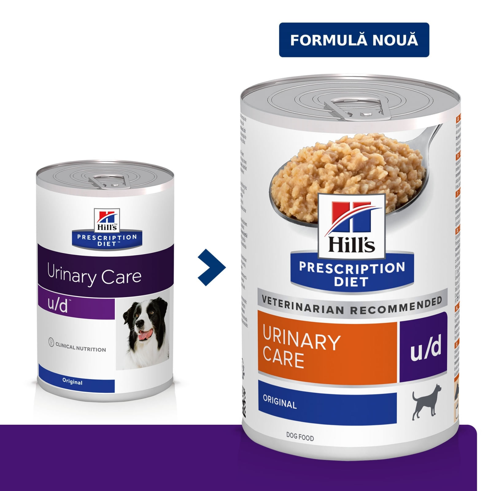 HILL'S Prescription Diet u/d Urinary Care, dietă veterinară câini, conservă hrană umedă, sistem urinar, 370g - poza 5