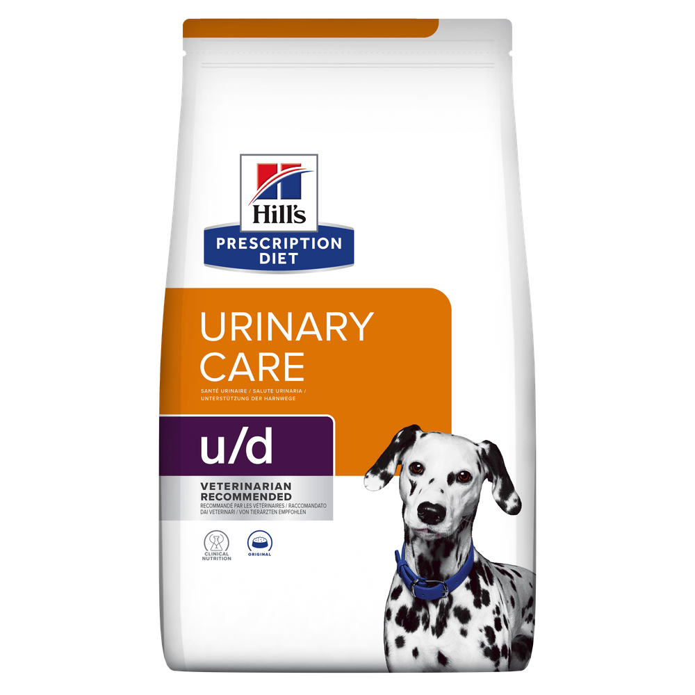 HILL'S Prescription Diet u/d Urinary Care, dietă veterinară câini, hrană uscată, afecțiuni urinare HILL'S Prescription Diet u/d Urinary Care, dietă veterinară câini, hrană uscată, sistem urinar, 4kg - poza 1