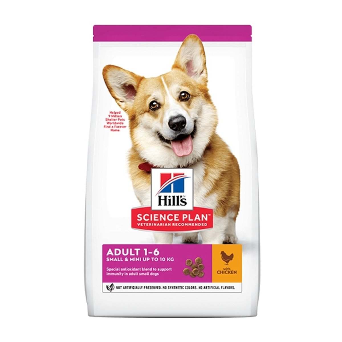 HILL'S SCIENCE PLAN Adult Small&Mini, XS-S, Pui, hrană uscată câini Hill's SP Canine Adult Small & Mini cu Pui, 6 Kg - poza 1