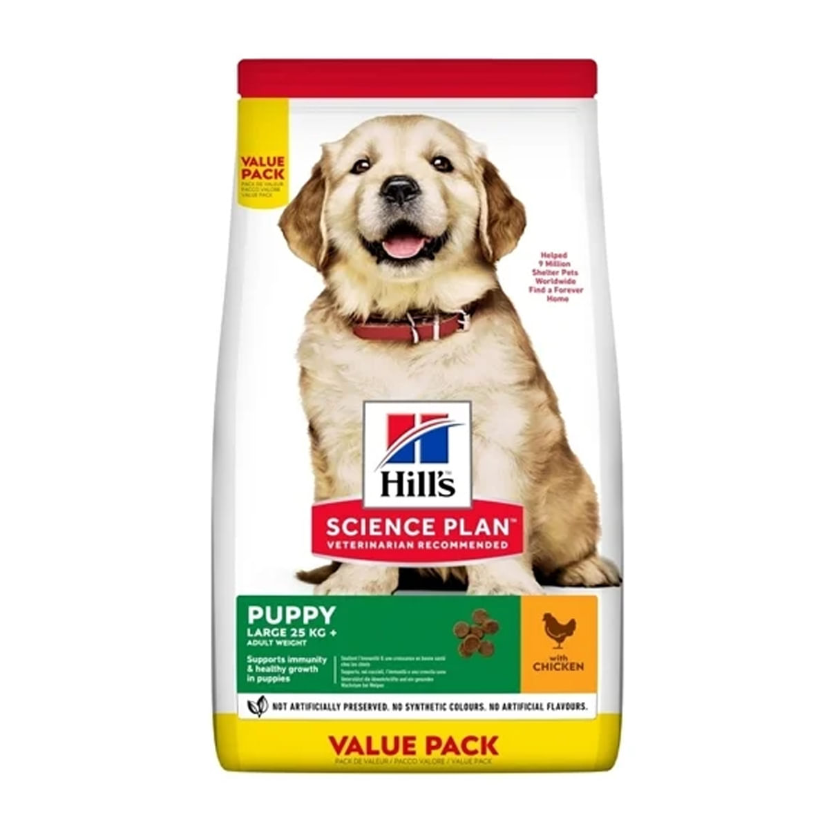 HILL'S Science Plan Puppy L, Pui, hrană uscată câini junior Hill's SP Canine Puppy Large Breed Pui, Value Pack, 16 Kg - poza 1
