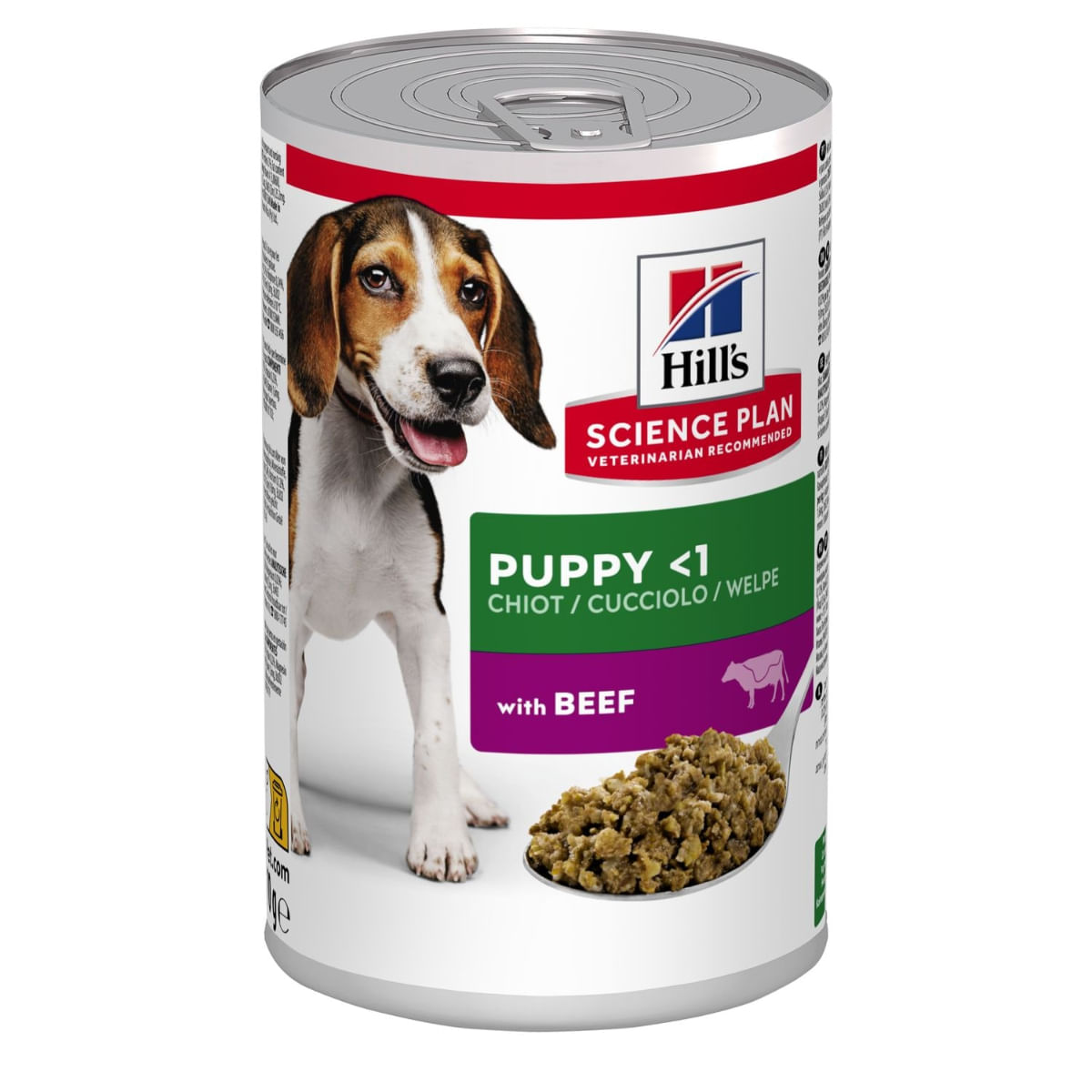 HILL'S Science Plan Puppy , XS-XL, Vită, conservă hrană umedă câini junior, (în aspic), 370g - poza 2