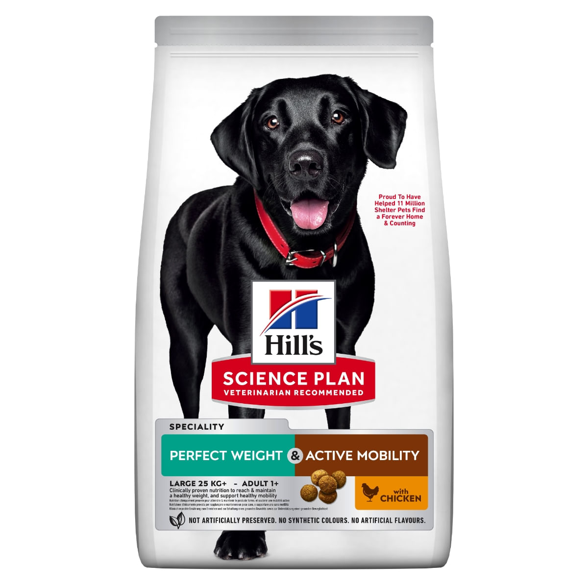 HILL'S SCIENCE PLAN Weight&Mobility, L-XL, Pui, hrană uscată câini, managementul greutății, sistem articular, 12kg - poza 2