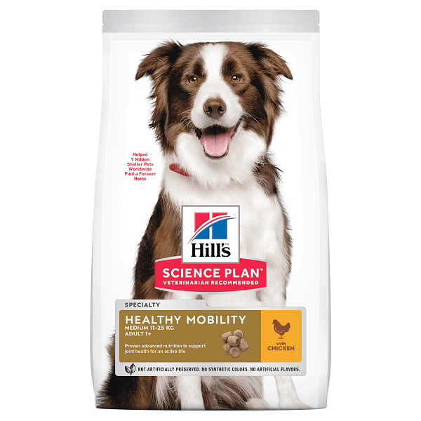 Hill's SP Canine Adult Healthy Mobility Medium, 14 Kg - poza 1