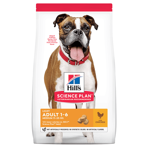 Hill's SP Canine Adult Light Medium Pui, 2.5 Kg - poza 3