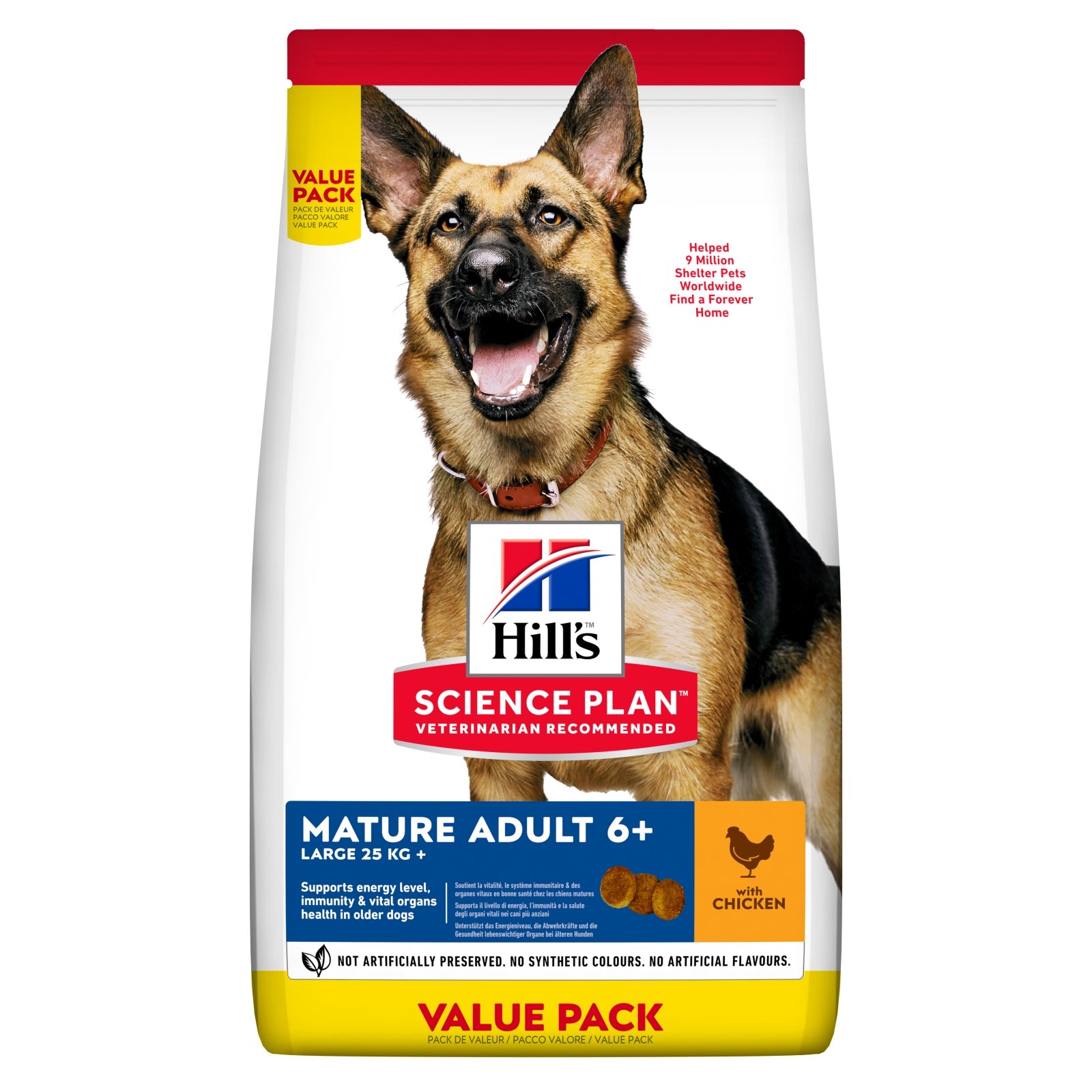 Hill's SP Canine Mature Large Breed Pui, Value Pack, 18 Kg - poza 3
