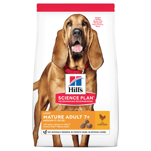 Hill's SP Canine Mature Light Medium Pui, 14 Kg - poza 3