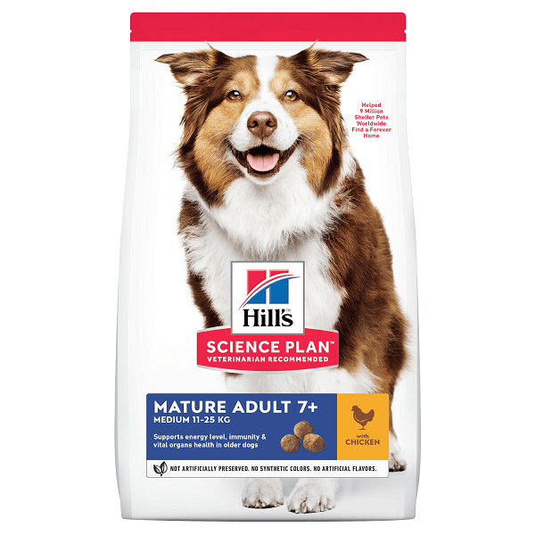 Hill's SP Canine Mature Medium Pui, 2.5 Kg - poza 3