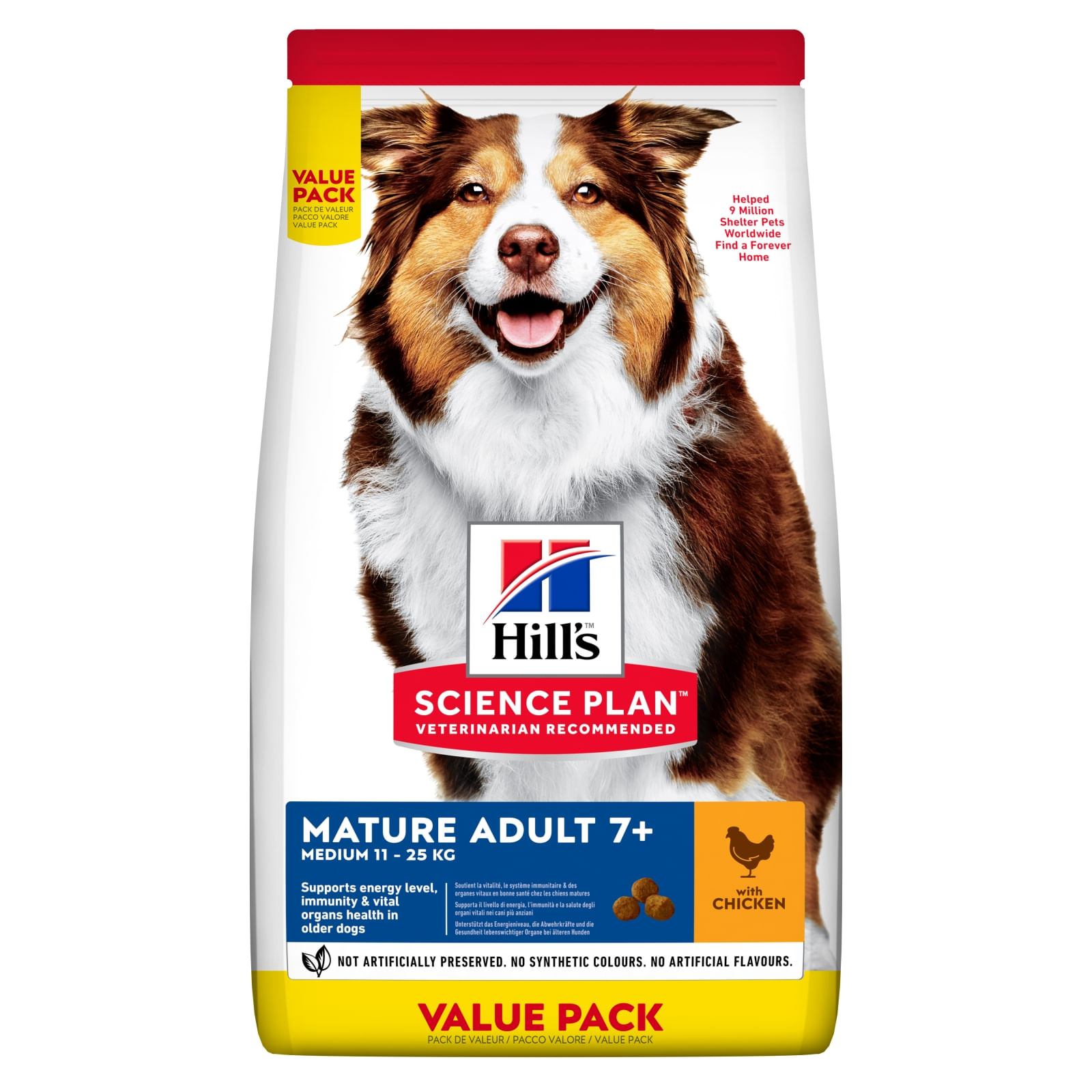 Hill's SP Canine Mature Medium Pui, Value Pack, 18 Kg - poza 4