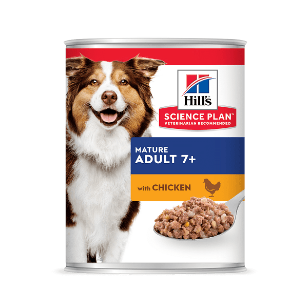 Hill's SP Canine Mature Pui, 370 g Hill's SP Canine Mature Pui, bax, 370g x 6buc - poza 1