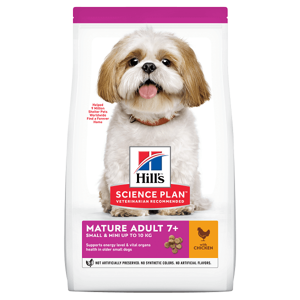 Hill's SP Canine Mature Small & Miniature Pui Hill's SP Canine Mature Small & Mini Pui, 300 g - poza 2